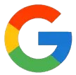Google logo consisting of a capital "G" in blue, red, yellow, and green segments on a white background.